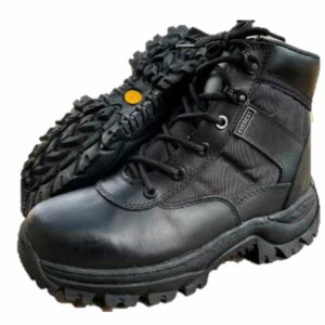 BOTA TENIS CREMALLERA CAÑA MEDIA NEGRO