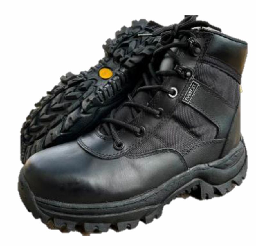 BOTA TENIS CREMALLERA CAÑA MEDIA NEGRO