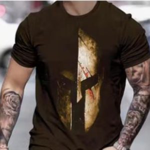 CAMISETA EN POLIESTER ESPARTANA TALLA M