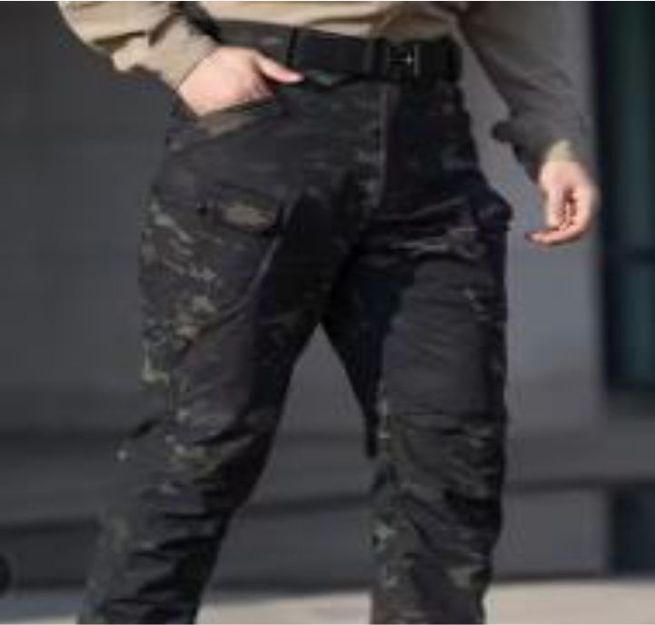 PANTALONES CARGO TACTICO TALLA L - Imagen 2