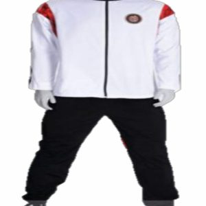 SUDADERA EJÉRCITO CON CREMALLERA COMPLETA EN ALGODÓN  PERCHADO